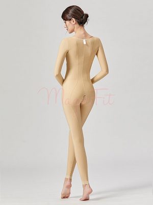 Stage 2 Surgical Recovery Anti Bacterial Medical Compression Shapewear Full Bodysuit