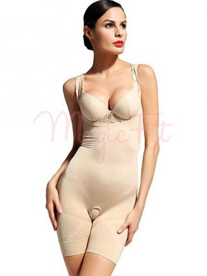 The Body Foundation Basic - 4-in-1 Charcoal Fat Burning Body Suit - Boob Lift Waist Slimmer Bum Lift Thigh Slimmer